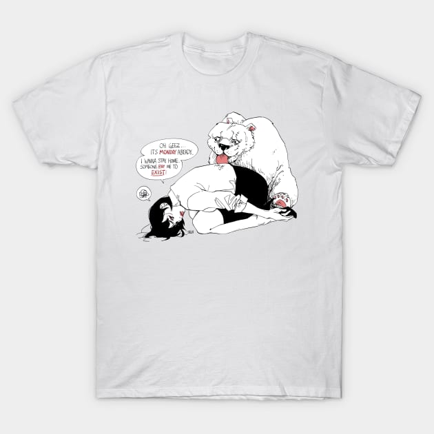 Wanna Stay Home T-Shirt by SILLVI